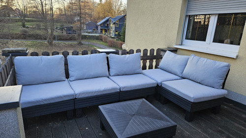 Tlg polyrattan - 4-tlg.,