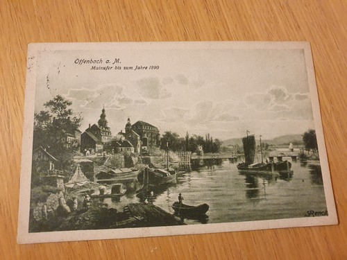 Postkarte offenbach main - postkarte,
