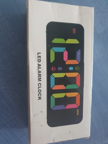 Wecker led alarm - alarm, clock