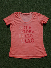 * T-SHIRT* leicht tailliert* Hollandmode* Erdbeerrot* Gr.38/40* NEU*