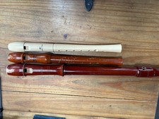 Lot of 3 HOHNER Blockflote