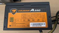 COUGAR A350 350W ATX 20+4PIN + 6PIN PCIe + 2x4PIN CPU 80 PLUS Bronze Netzteil