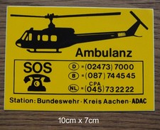 Aufkleber ADAC Bundeswehr SAR