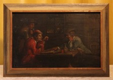 Ölgemälde Wirtshausszene