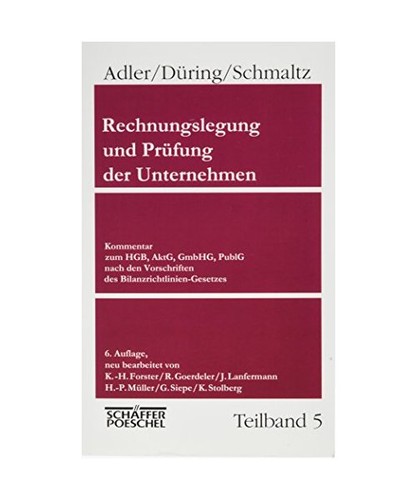 Rechnungslegung und prüfung - rechnungslegung,