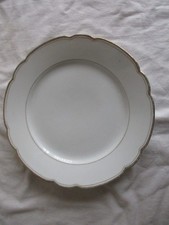 Speiseteller  mit Goldrand