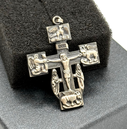 925 silber kreuz anhänger - silber,