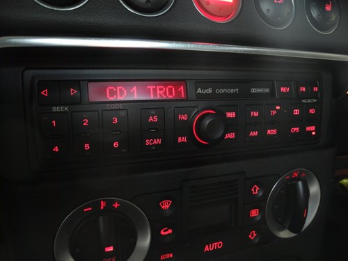 Mit code audi 8n autoradio - mit, tt