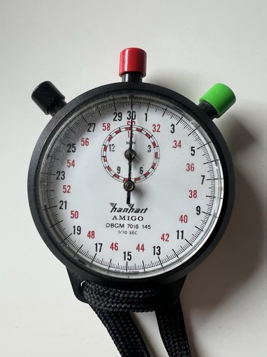 Hanhart stoppuhr amigo 10 - amigo, 1/10