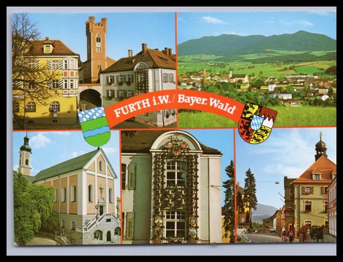 Ansichtskarte furth wald - furth, /