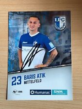 Baris Atik 1. FC Magdeburg Autogrammkarte original signiert #S18619