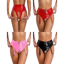 Damen wetlook glänzend - de,