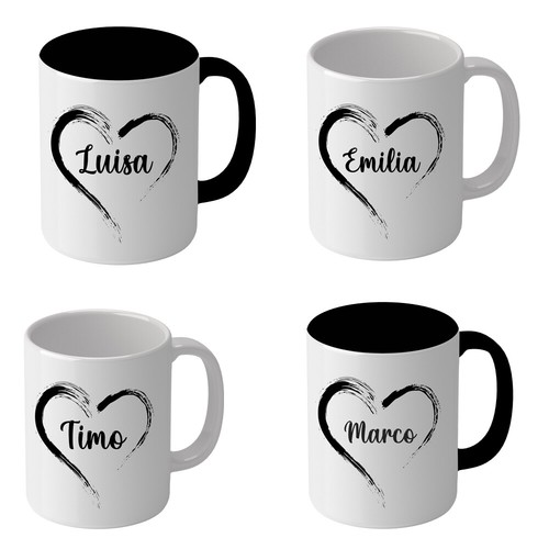 Tasse personalisiert mit - personalisiert,