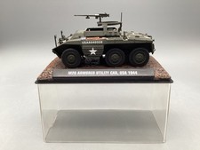 Modellautos 1:43 Atlas Armored Utility Car Panzerwagen USA 1944 mit Vitrine