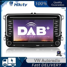 DAB+ Carplay Android 15 Radio Für VW Golf 5 6 T5 Touran Passat Tiguan GPS Navi