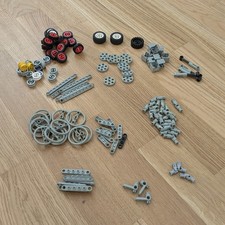 Lego Technic Lenkungsteile, Kardangelenke, Federung, Räder über 130 Teile