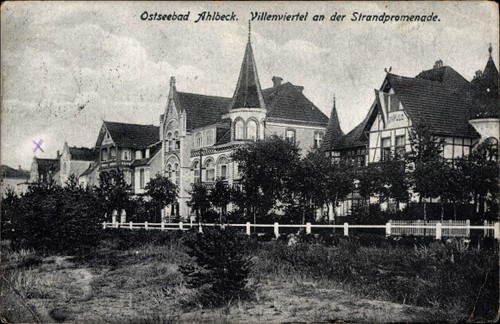 Ostseebad ahlbeck - ak,