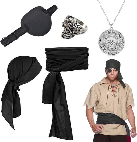 Piraten accessoires set - piraten,