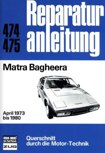 Matra bagheera - matra, (04.1973-1980)