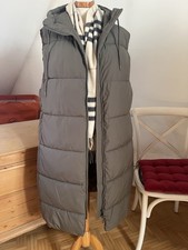 Pufferweste Lang mit Kaputze