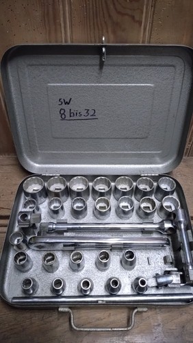 Zoll steckschlüsselsatz - 1/2,