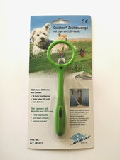 Zeckenzange mit Lupe und LED