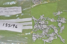 28mm Mittelalter / Gussteile - Hecht Hellebarde 23 Figuren - (135196)