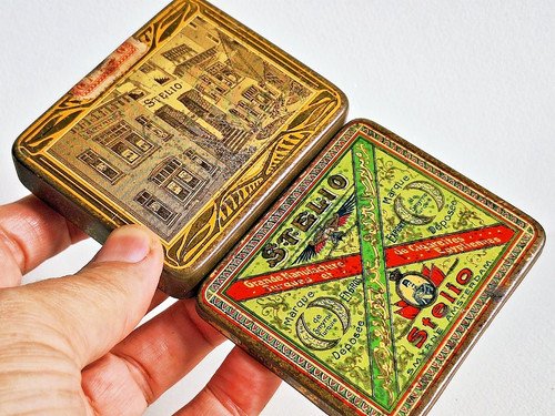 20er orient zigarettendose - orient,