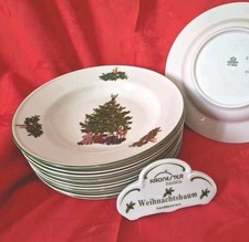 Kronester Bavaria Tannenbsum Weihnachtsbaum Suppenteller 10 vorhanden