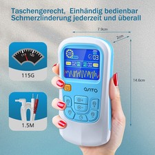 OSITO Digital TENS EMS Schmerztherapie Reizstromgerät Lindert Nervenschmerzen