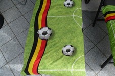 2tlg- Set- Bettgarnitur-Kopfkissen-Bettbezug-Thema Fussball-Knaben-Mädchen
