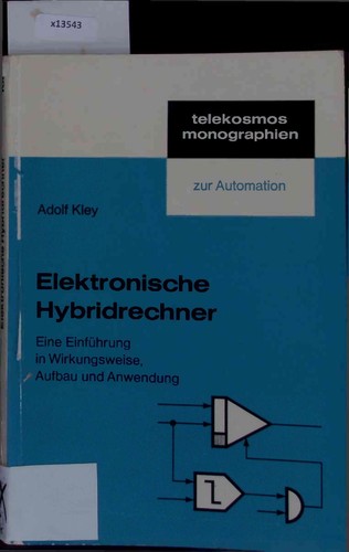 Elektronische hybridrechner - elektronische,
