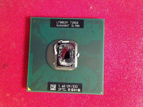 Ghz intel t2050 cpu - 1.6,