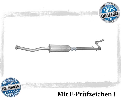 Mittelschalldämpfer für