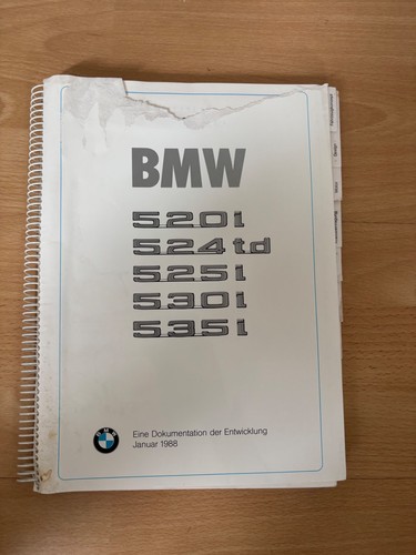 Bmw entwicklung e34 - bmw, 520i