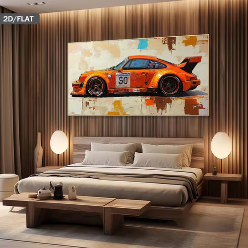Xxl leinwanddruck porsche - leinwanddruck,