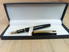 Füllfederhalter Füller Bent Nib Kalligraphie Lanbitou Lack schwarz  g.c