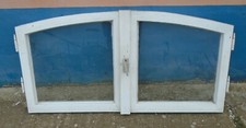 2 schöne alte Fenster Weiß