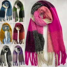 Dicker Karo Winter Schal