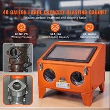 Sandstrahlkabine Sandstrahlgerät Sandstrahlanlage Sandstrahler 40 Gallonen