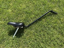 Puky Fahrradlernhilfe Sattel mit Schiebestange black Schubstange Haltestange