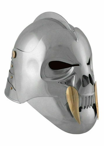 Mittelalter ork maske aus - mittelalter,