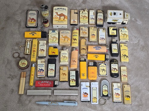 49x camel feuerzeuge sammlung - 49x,