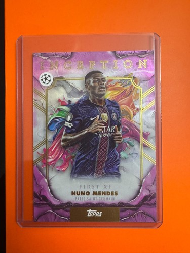 2025 topps inception nuno - topps,