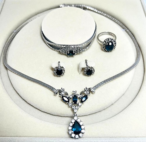 Art deco schmuckset aus 835er - aus,