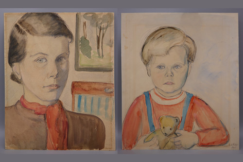 Zwei expressionistische - zwei,