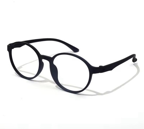 Rundbrille schwarz leicht - –,