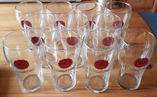 Holsten Bier Beer 11 x 0,2 l Gläser Bierglas Glas Bar Bistro Retro - gebraucht