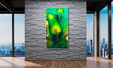 WANDBILD ALU RAHMEN 80x150