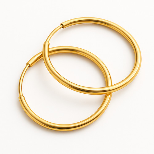 Gold sleeper creolen - gold,